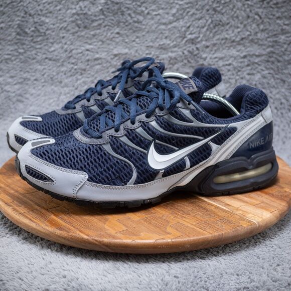 Nike Mens Air Max Torch 4 Running Shoes Obsidian Blue Wolf Grey 343846-411 Sz 13 - Picture 2 of 5
